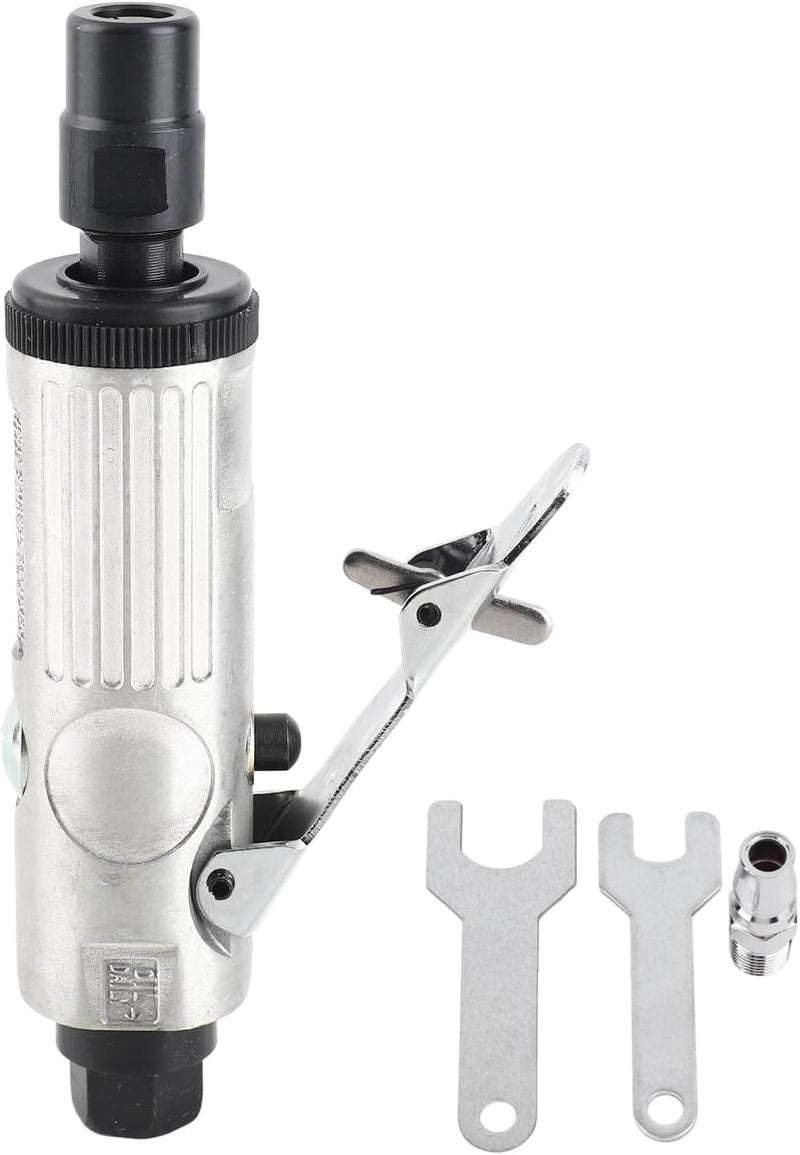 Pneumatic Die Grinder for Metal Wood Processing and Automotive Repair - High Speed Air Grinder for Polishing Deburring and Welding Preparation - Metal Construction Grinding Tool - Image 1