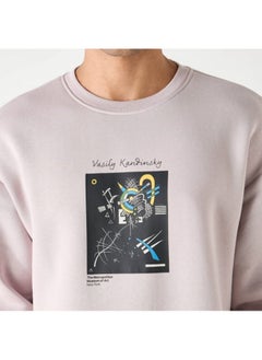 Vasily Kandinsky Print Crew Neck Sweatshirt with Long Sleeves - pzsku/Z0C80185DE767B53A6EA9Z/45/_/1729773097/903e7c76-2dce-4ee8-a1bd-e2b64ff25f40