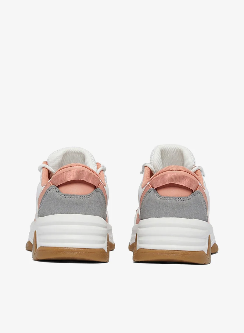 U.S. Polo Assn. White Women's White Low-Top Eye-Catching Performance Sneakers - For a Bold & Stylish Look Shoes for Women | Best Price UAE