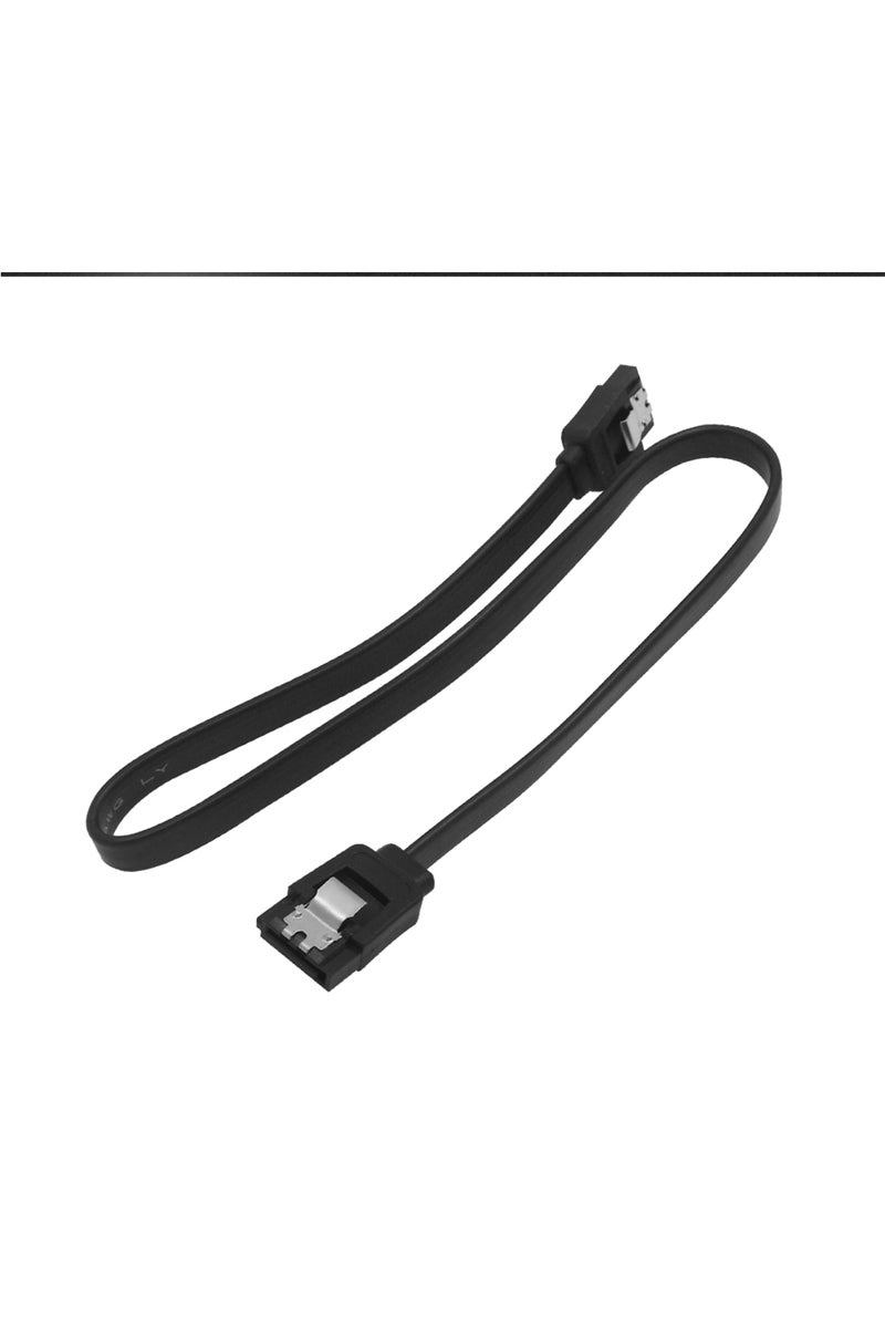 0.4M black SATA Cable 3.0 Solid State Hard Disk Serial Data Cable Multi-Spec Flexible Sata Hard Disk
