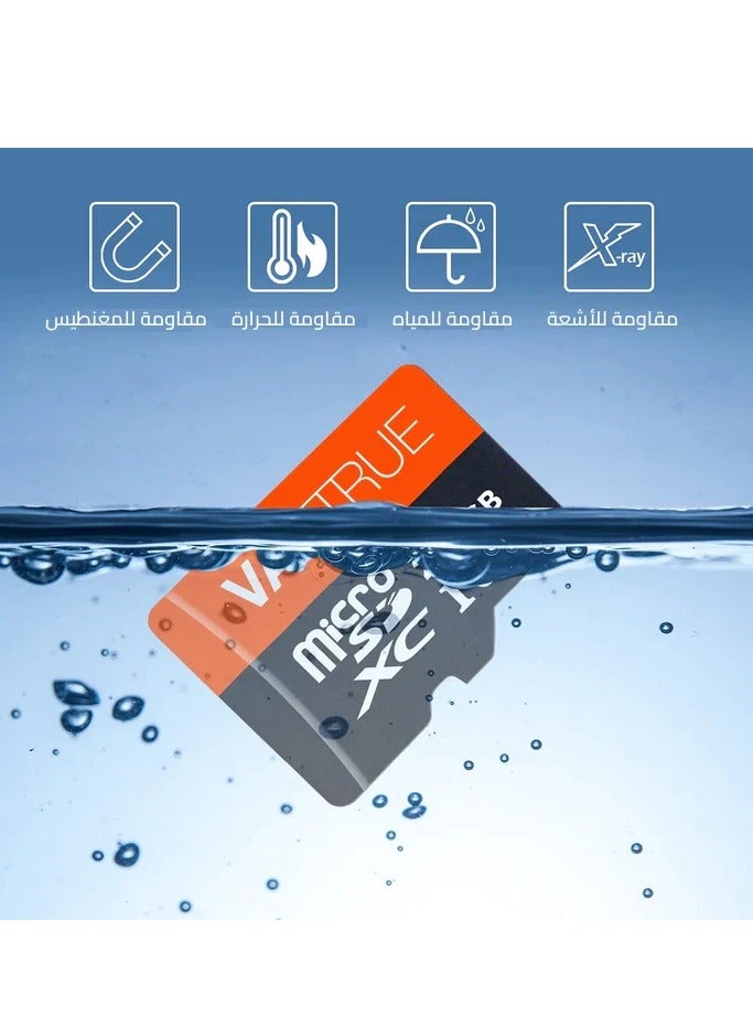 فانترو بطاقة ذاكرة فانترو بسعة 512 جيجابايت مع محول SD - Image 4