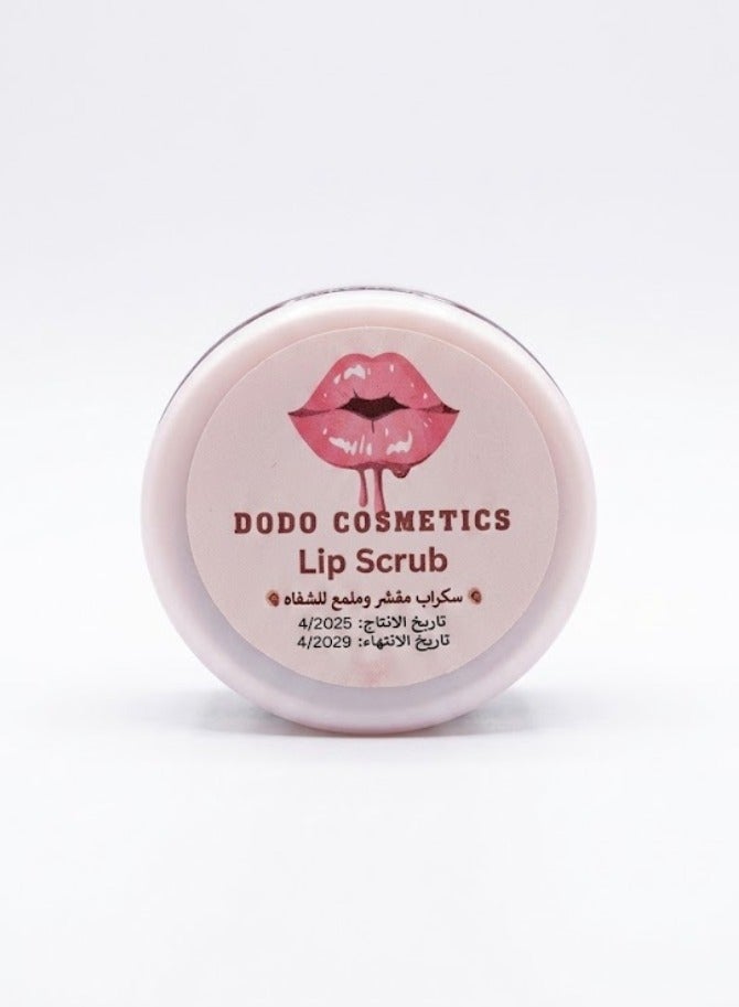 Natural lip scrub and gloss