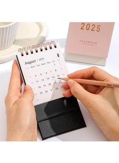 Mini Desk Calendar 2025, Standing Flip Small Desk Calendar- January 2025 to July 2026 18 Monthly Desktop Calendar- Thick Paper Twin-Wire Binding for Home - pzsku/Z0C806D7C59DB0C207629Z/45/_/1728874274/b2616ab3-94e4-4059-bf0f-bad31d1641f7