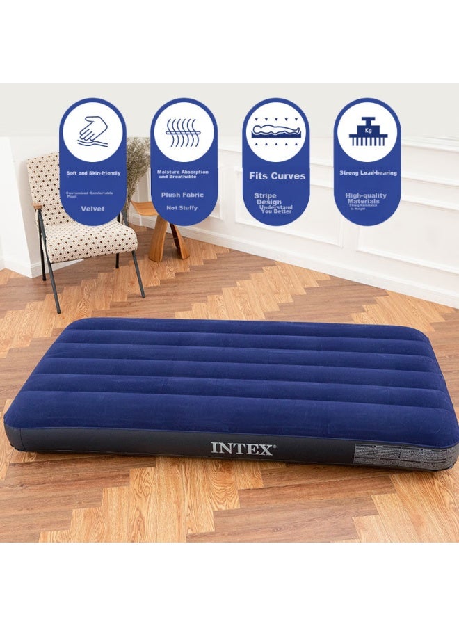 Intex Single Large Inflatable Car Mattress, Home Floor Sleeping Pad, Outdoor Camping Mat, 99cm Wide, 64757n - Image 2