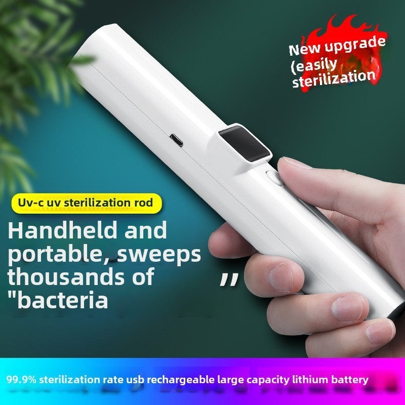 UV Disinfection Stick 198*32*31MM Compact & Portable - Efficient Microbe Elimination UV Sanitizer Stick for Home, Car and On-the-Go Use - Image 4