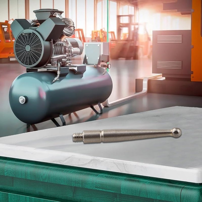 مؤشر الاختبار القرصي M1 ذو الساق الملولبة بـ 8 خيوط مع طرف كرة فولاذية مقاس 2 مم - Image 1