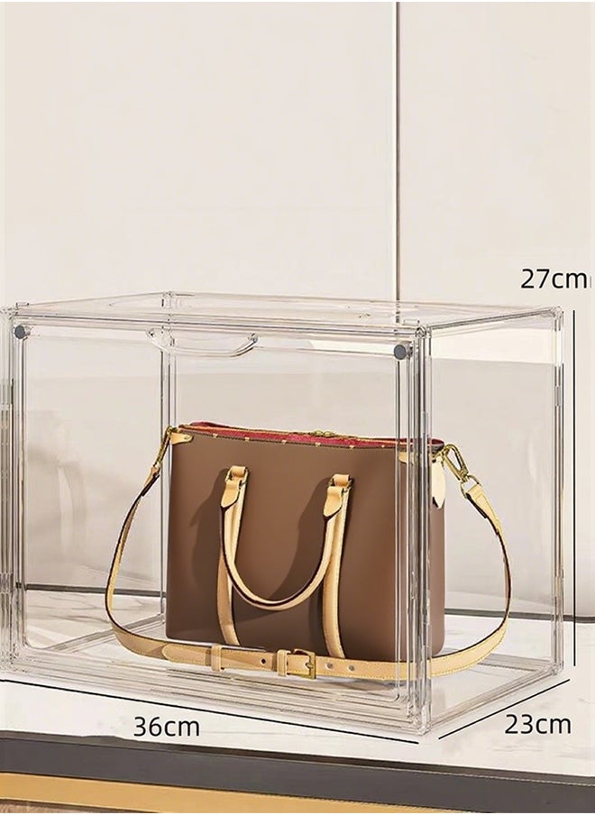 Generic Storage box, packing case, organizing box, transparent bookcase, clothes storage box, storage box  - Image 1