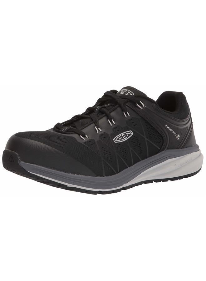 Men's Vista Energy Low Height Sneakers Composite Toe Industrial Work Shoes, Vapor/Black, 9