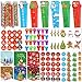 Cholemy 216 Pcs Christmas Party Supplies Includes Snowman Rulers Erasers Notebooks Stamps Treat Bags Stickers Sharpeners for Prizes Holiday GiftsStylish - Image 2