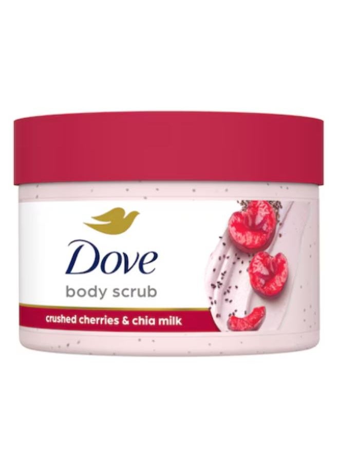 Dove - Body Scrub with Crushed Cherries & Chia Milk - Image 1