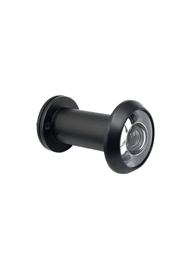 Pipe Diameter 16MM Elegant Black Suitable For Door Thickness 40-65MM Safety Door Viewer Door Mirror HD Glass Lens 200 Degree Wide Angle 