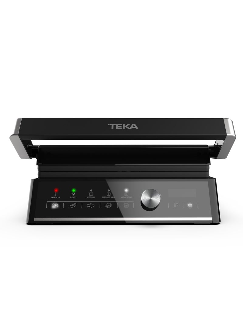 TEKA Electric Grill with 1000W power and 5 cooking functions 3 Grilling Levels 1000 W 111510000 black - Image 1