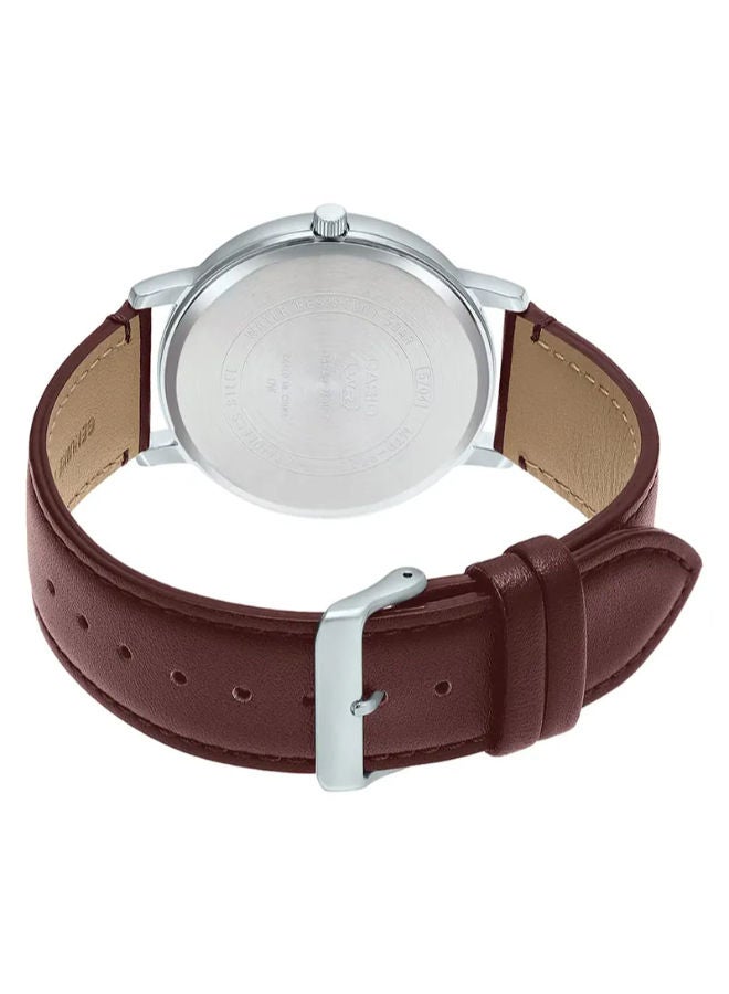 CASIO Leather Analog Wrist Watch  MTP-B310L-9AVDF - Image 2