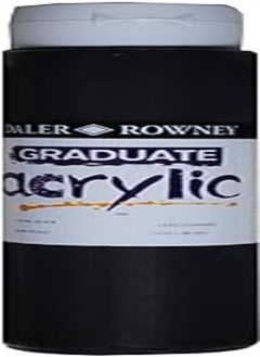 Daler Rowney Daler Rowney Graduate Acrylic 500ml Pearl Black 