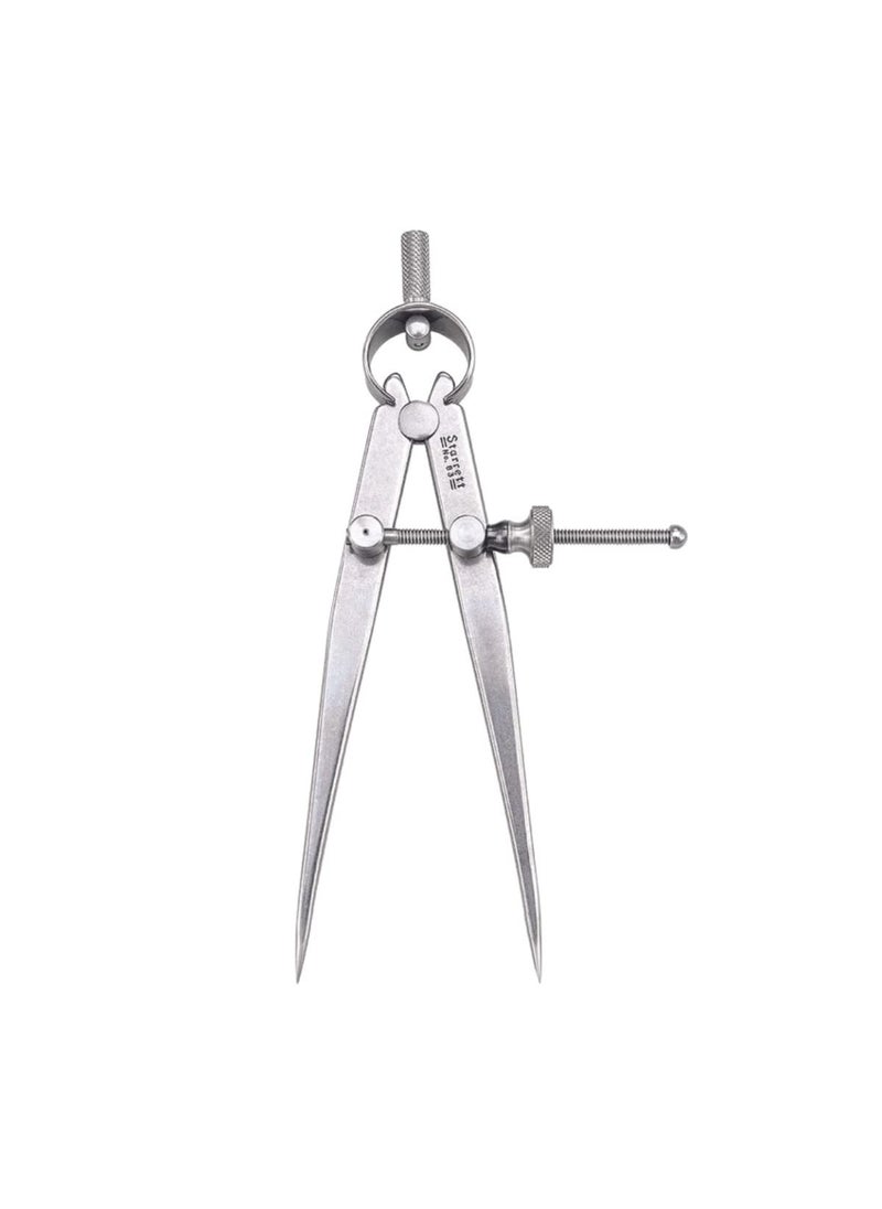 Starrett Starrett Yankee SpringType Divider with HighGrade Steel Bow Spring and Quick Adjusting Spring Nut  4 Size and Capacity Spring Joint Type  83A4  - Image 1