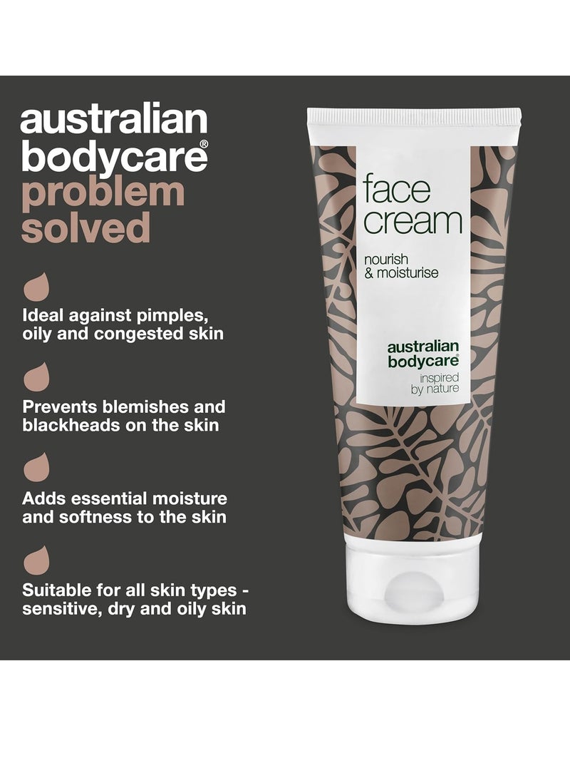 أستراليان بودي كير كريم للوجه لعلاج حب الشباب والبثور والرؤوس السوداء 100 مل مرطب سريع الامتصاص مع فيتامين E من باكوتشيول و4 تيربينول طبيعي معروف من زيت شجرة الشاي - Image 4