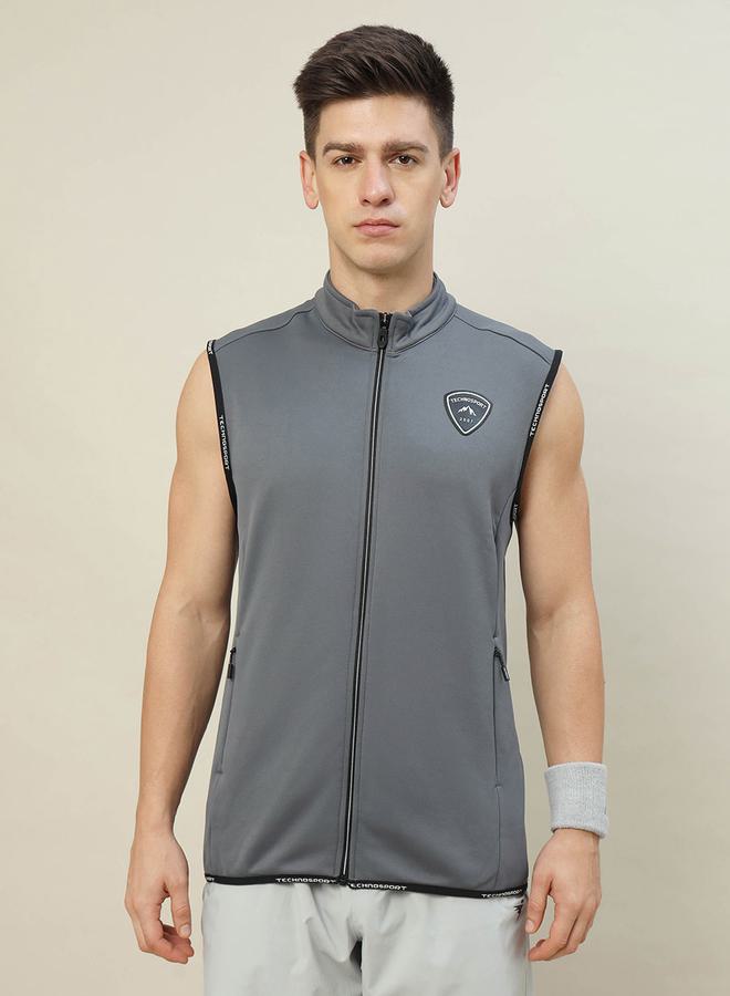 Technosport Technosport High Neck Fleece Sleeveless Active Jacket  - Image 1