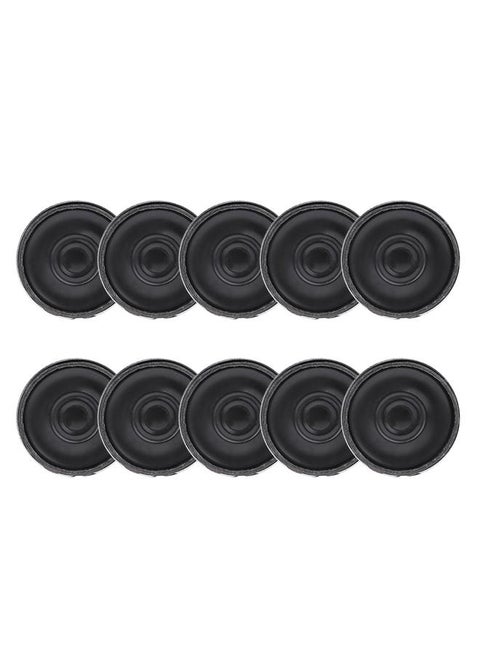 10PCS 28mm Round Loudspeaker 8Ω 1W Iron Shell Intercom Toy Speaker AccessoriesP28-8-1w