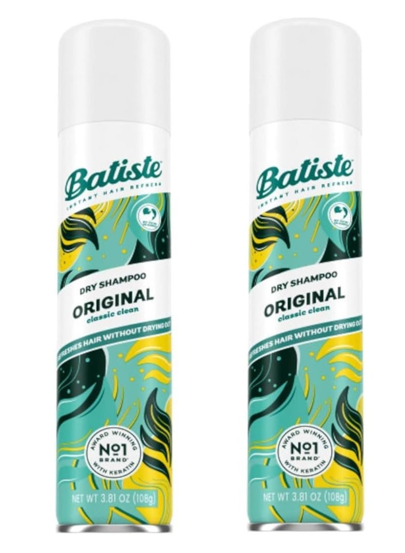باتيستي شامبو باتيست الجاف الأصلي، 200 مل، عبوة من قطعتين - Image 1