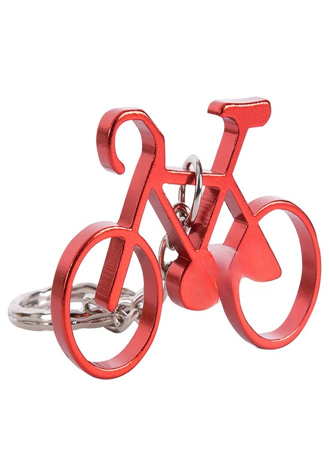 ZTTO 4pcs Mini Bike Key Chains Aluminum Alloy Bicycle Keychain Key Chain Ring - Image 3
