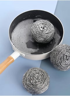 CHU DAI 20-Pack Stainless Steel Scouring Pads – Heavy Duty Rustproof for Arab Kitchen Pots & Grills (Extra Thick 0.8mm Wires)  - Image 2
