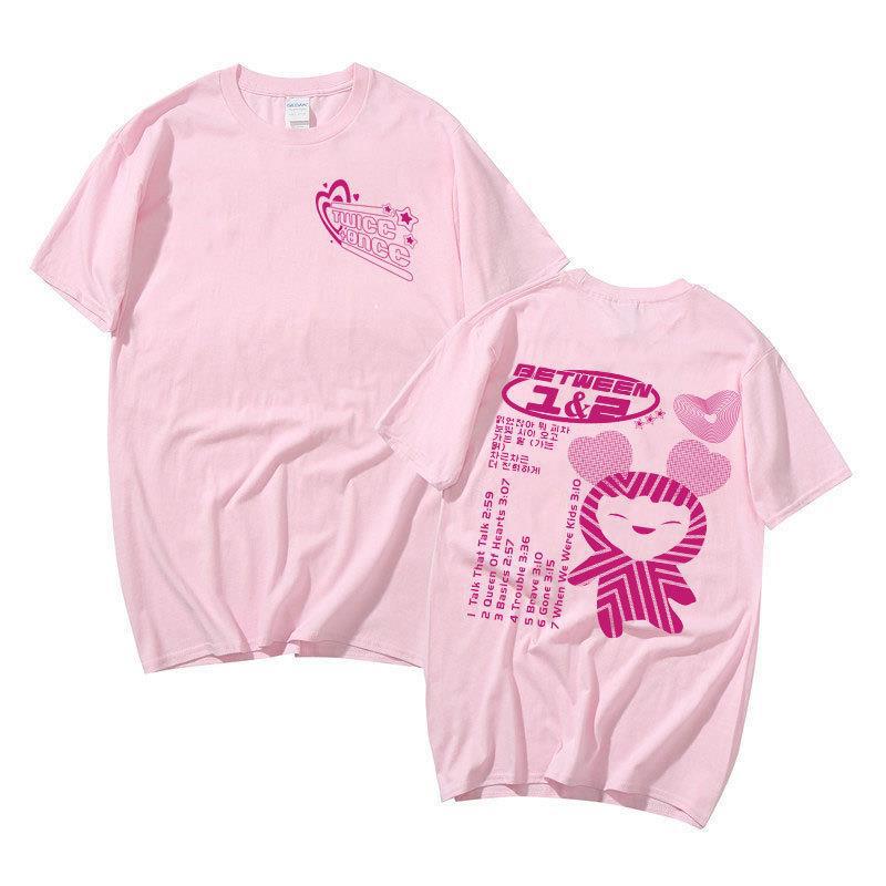 Kpop Korean Star Combination Surrounding Harajuku Printing Fashion Men'S And Women'S T-Shirt Jacket Short Sleeve - Image 3