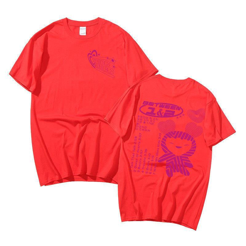 Kpop Korean Star Combination Surrounding Harajuku Printing Fashion Men'S And Women'S T-Shirt Jacket Short Sleeve - Image 5