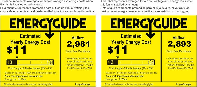 Westinghouse مروحة سقف ويستنجهاوس 7802400 مع قضيب تعليق 5 شفرات بيضاء 52 بوصة - Image 4