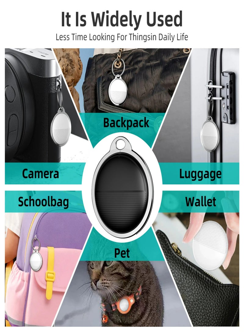 Find My world tag, Bluetooth Tracker, Keys Finder and Item Tracker Tags MFI Certification for Car Keys and Phones Bags and More Remote Control Finder Full Global Coverage Phone Finder  Compatible iOS  - Image 2