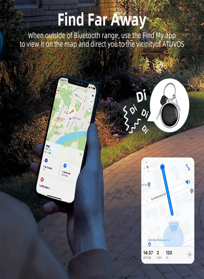 Find My world tag, Bluetooth Tracker, Keys Finder and Item Tracker Tags MFI Certification for Car Keys and Phones Bags and More Remote Control Finder Full Global Coverage Phone Finder  Compatible iOS  - Image 5