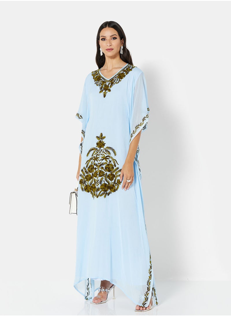 ARABIAN CLOSET EMBROIDERED KAFTAN  - Image 3