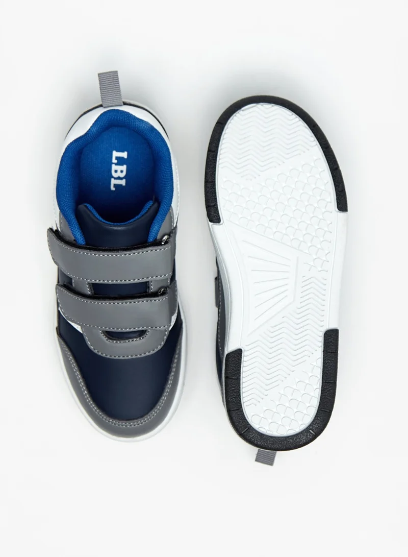 LBL by Shoexpress Boys Paneled Casual Sneakers With Hook And Loop Closure By Shoexpress