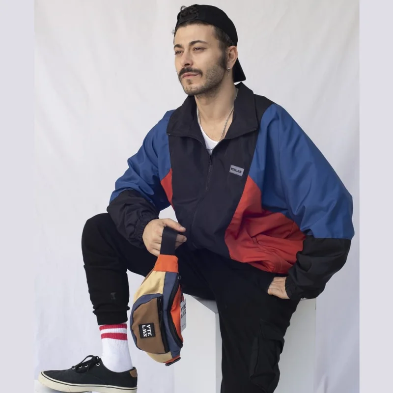 Vatkalimon Women's Men's Colorful Bomber Jacket