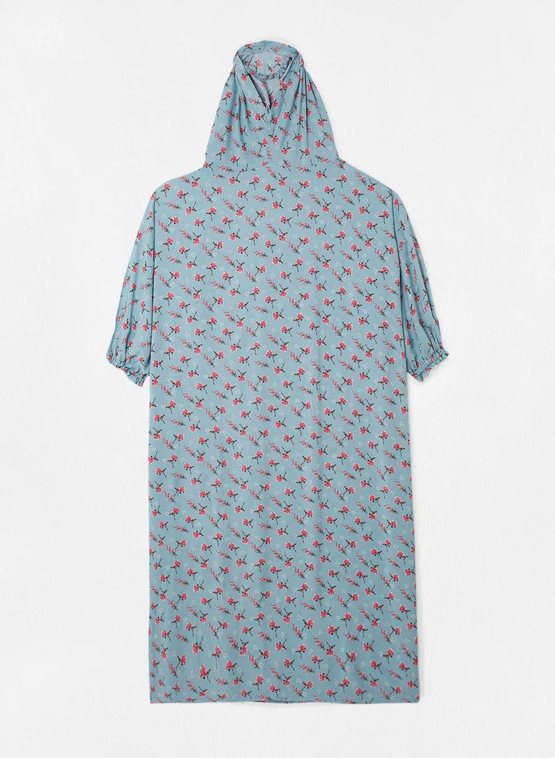 Hayat Praying Dress With Attached Veil