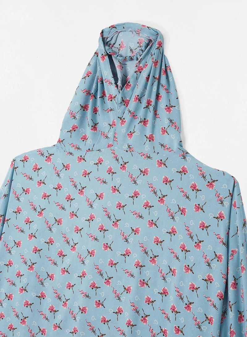 Hayat Praying Dress With Attached Veil