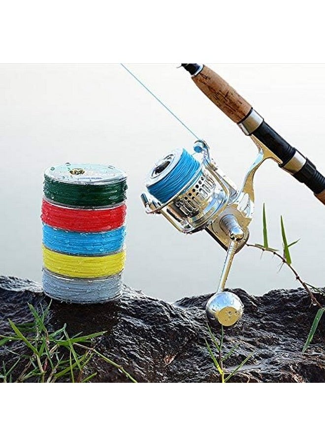 SKINPLUS Super Strong Fishing Line, 100M Diameter 0.52Mm 48.7Lb Nylon Fishing Accessories, Fishing Soft And Durable (Green, Maximum Pulling Force 22 Kg)  - Image 4