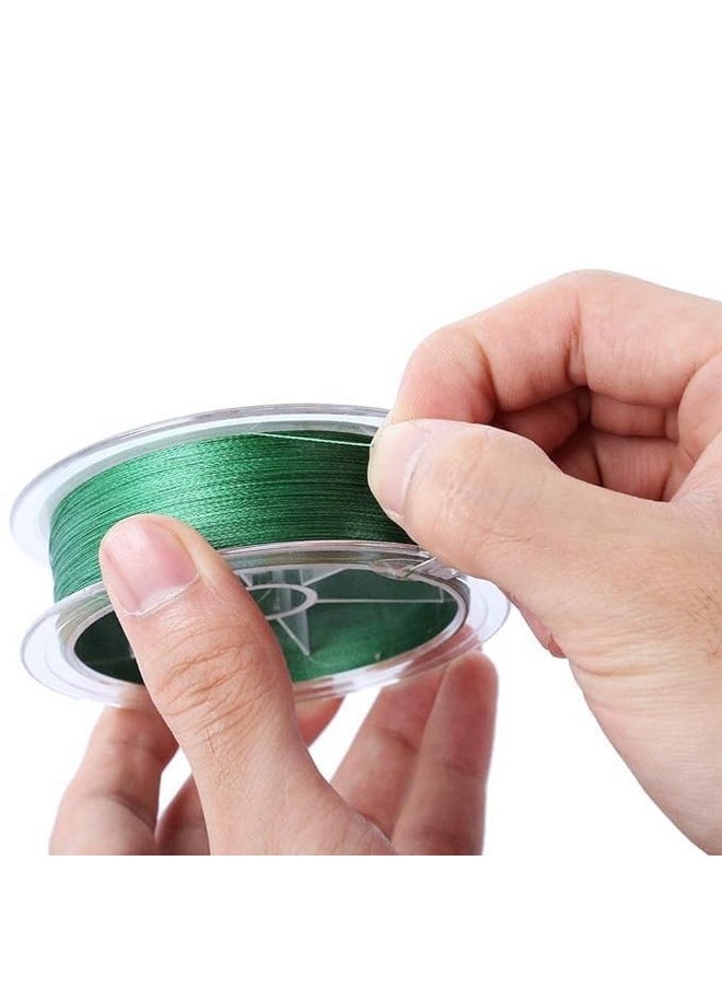 SKINPLUS Super Strong Fishing Line, 100M Diameter 0.52Mm 48.7Lb Nylon Fishing Accessories, Fishing Soft And Durable (Green, Maximum Pulling Force 22 Kg)  - Image 3