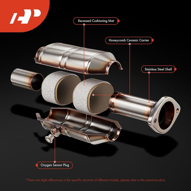 A-Premium Rear Catalytic Converter Kit for Ford E-Series - Image 4