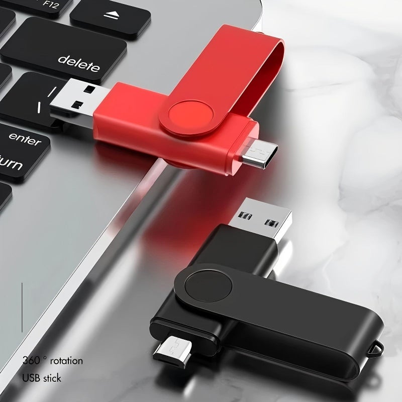 256MB Black USB Flash Drive With Type C Interface High Speed OTG For Laptops Smartphones Storage - Image 5