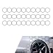 Zosgrew 30 PCS Car Honeycomb Graphics Stickers Waterproof Reflective Honeycomb Hexagon Sticker 393 x 33 SelfAdhesive Car Side Body Door Decals Universal DIY Car Exterior Decals Black - Image 2