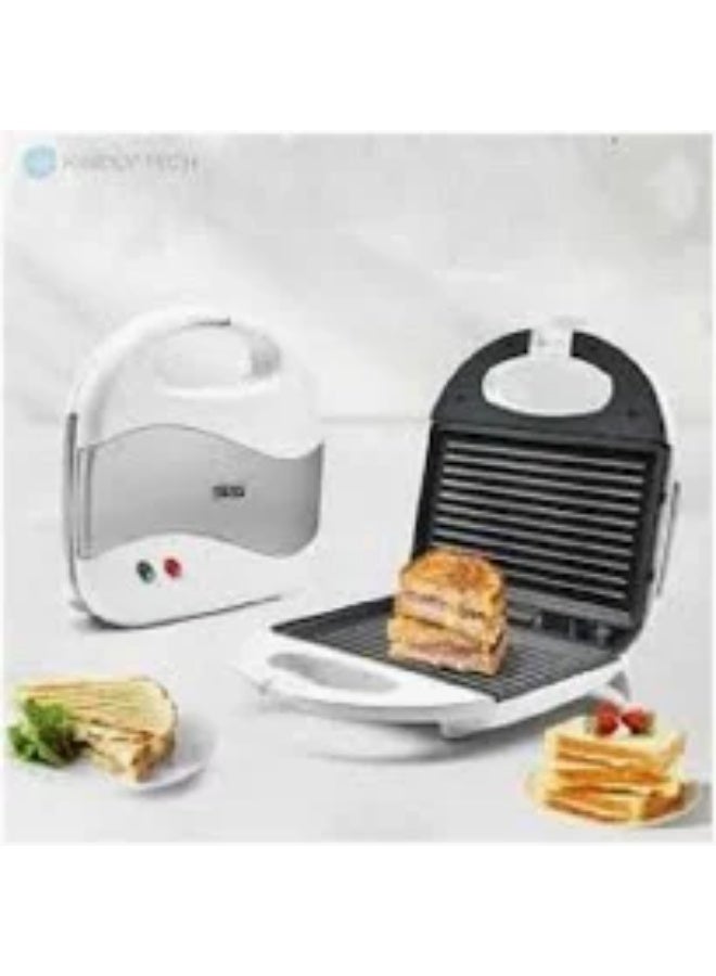 دي اس بي صانعة الساندويتشات DSP KC1159 - 750 واط - اللون: أبيض (ألوان متنوعة) - Image 2