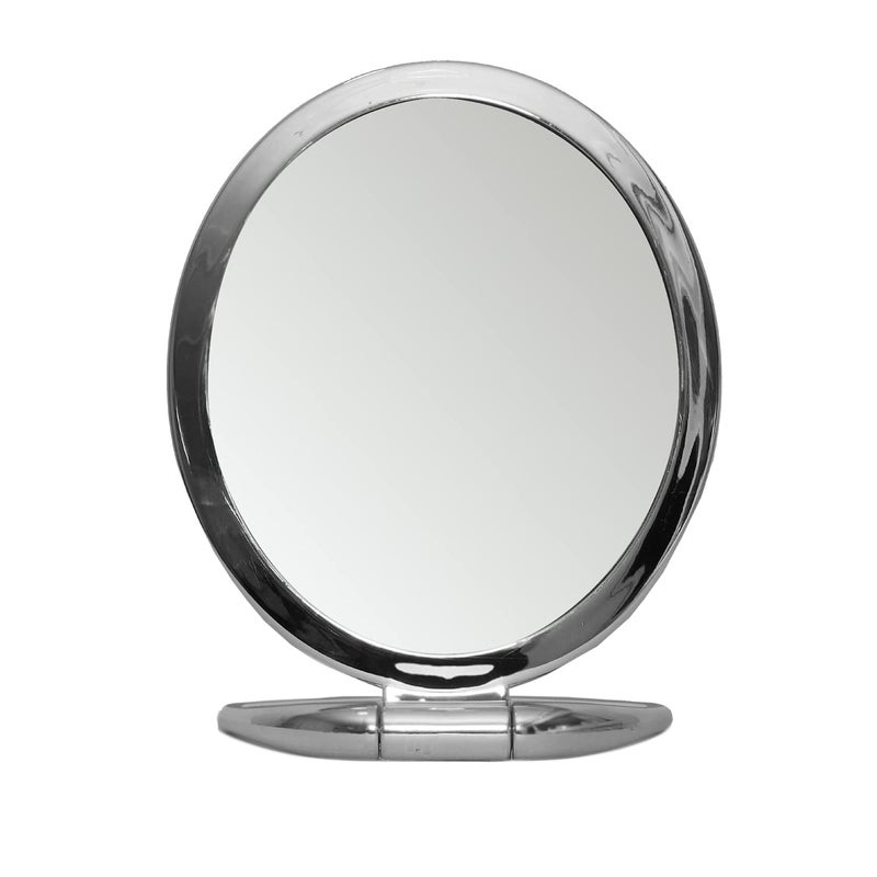 BANDHAN BANDHAN 2 WayMagnifying Regular Handle Mirror for Make Up and Grooming5 inch Da Display Jewellery Display Shop Makeup Cosmetic Mirror  - Image 1