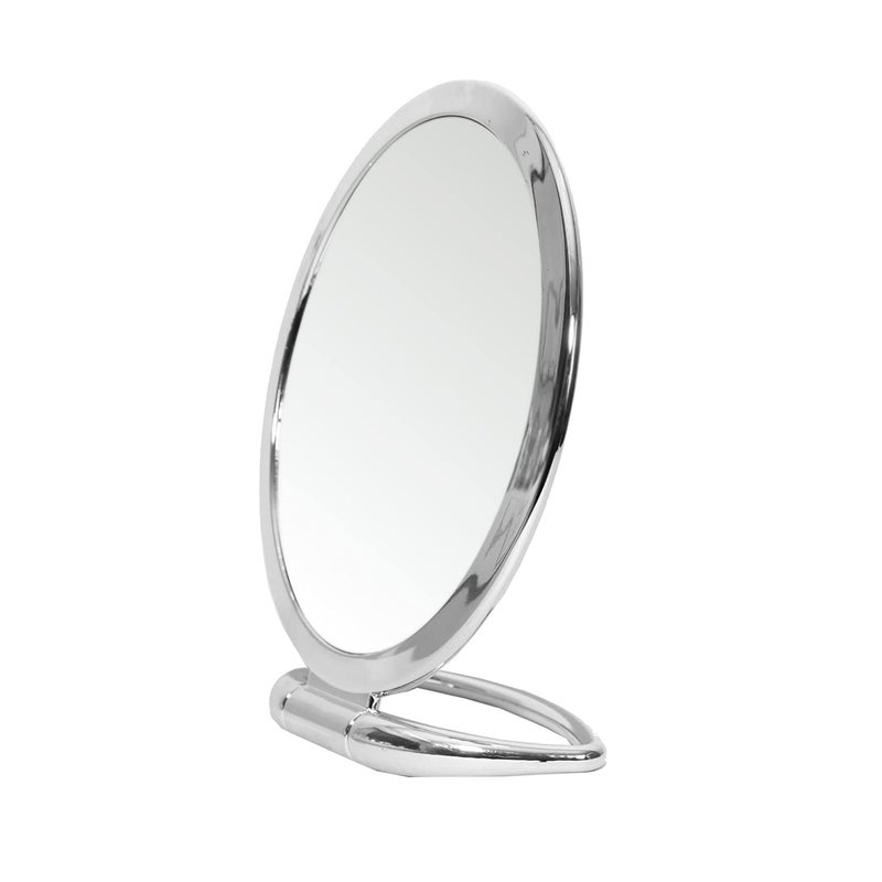 BANDHAN BANDHAN 2 WayMagnifying Regular Handle Mirror for Make Up and Grooming5 inch Da Display Jewellery Display Shop Makeup Cosmetic Mirror  - Image 3
