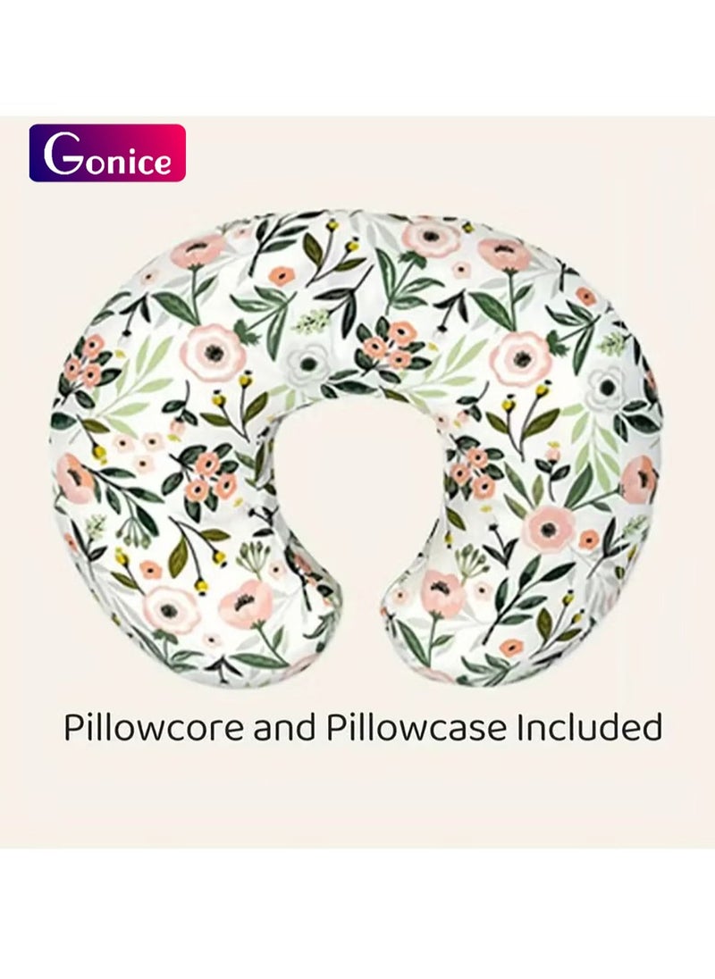 Gonice - 1pc Multi-Functional Nursing Pillow, Pillowcase, C-Shaped Nursing Pillow For Newborns, Babies, Infants - Feeding, Sitting, Learning - Image 1