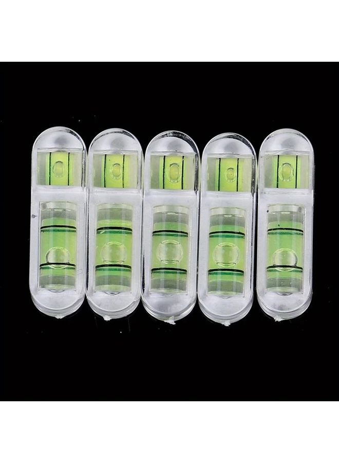 قطعتان من أداة القياس الأكريليكية من النوع T مع فقاعتين مزدوجتين لمستوى الروح الفقاعية المصغرة - Image 5