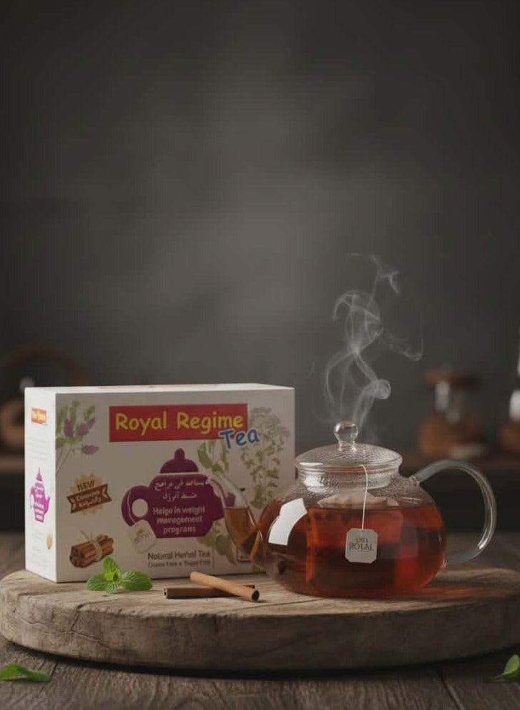 رويال ريجيم شاي رويال ريجيم بالأعشاب والقرفة - 25 كيس - Image 2