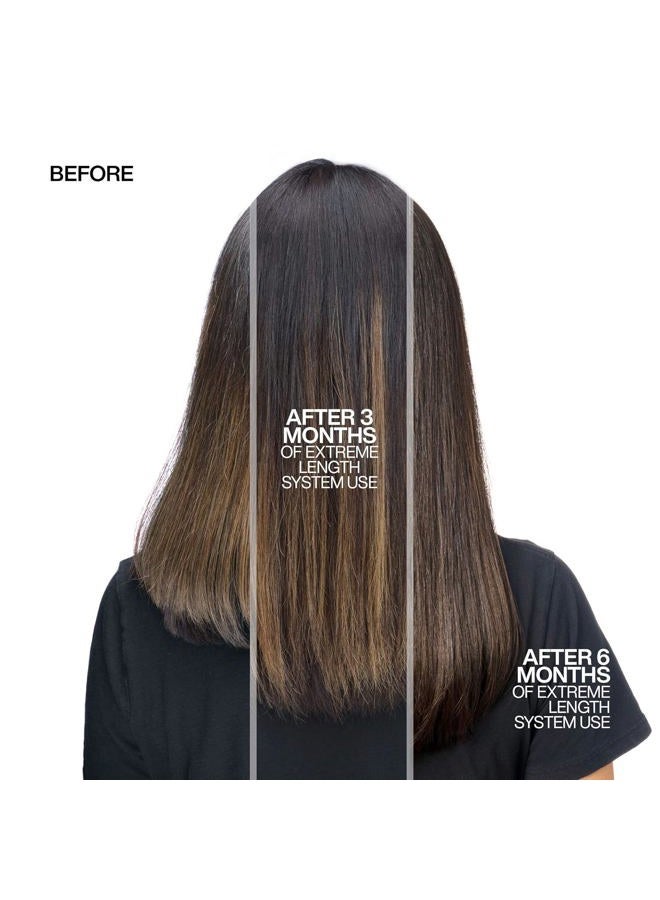 REDKEN بلسم ريدكن إكستريم لينث | لنمو الشعر | يقوي ويعزز ويرطب الشعر | مدعوم بالبيوتين | 10.1 أونصة سائلة (عبوة واحدة) - Image 2