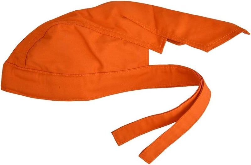 comfrt Washable Flame Retardant Fire Resistant Head Protective Welding Hat Bandana Type,Labor Insurance Welder Anti-scalding Hat Work Cap Welding Protective Equipment - Image 2