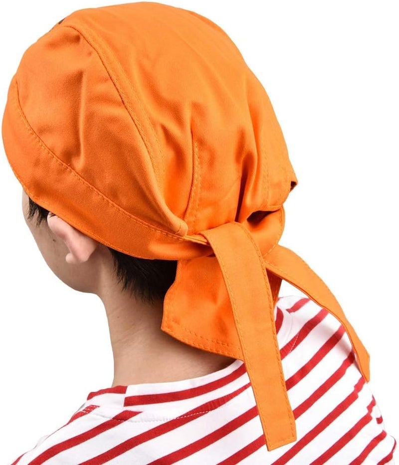 comfrt Washable Flame Retardant Fire Resistant Head Protective Welding Hat Bandana Type,Labor Insurance Welder Anti-scalding Hat Work Cap Welding Protective Equipment - Image 1
