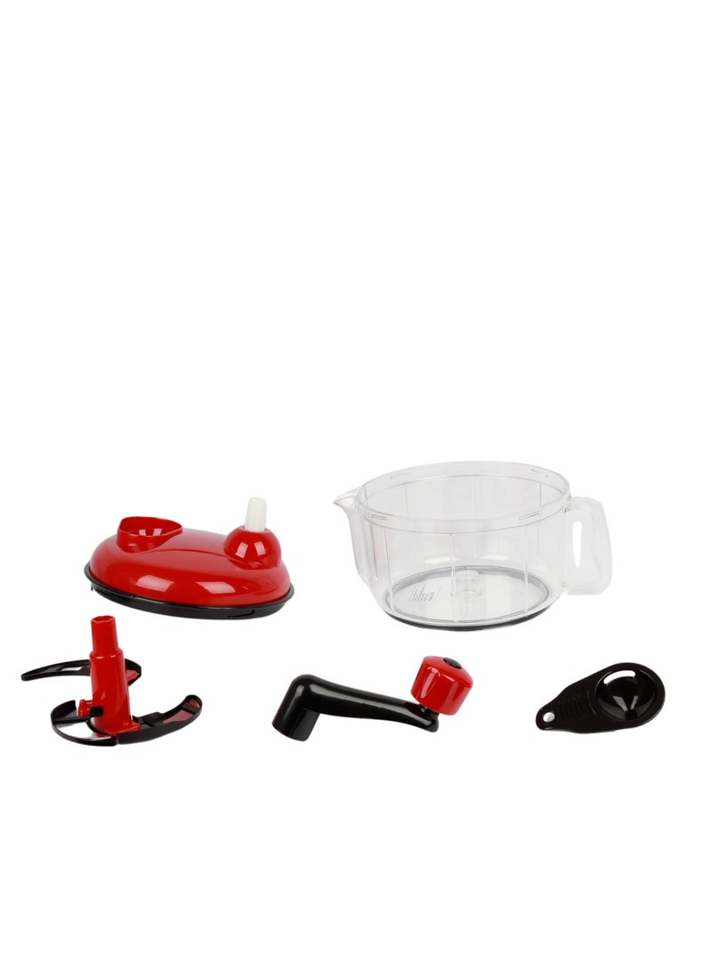 Home Master Manual Onion and Vegetable Slicer Cuts Vegetables, Fruits  Sharp Stainless Steel Blades - Image 2